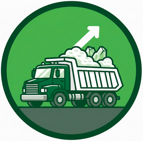 Icon for off-site snow hauling and removal services in Arlington, MA.